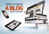 How to make a blog/website from scratch