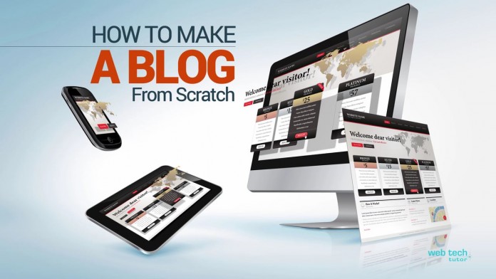 How to make a blog/website from scratch